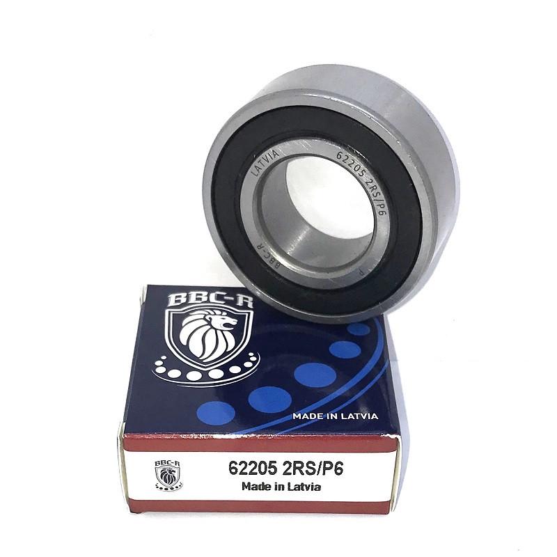 Подшипник BBC-R 62205 2RS/P6 25х52х18 мм (6-180505)