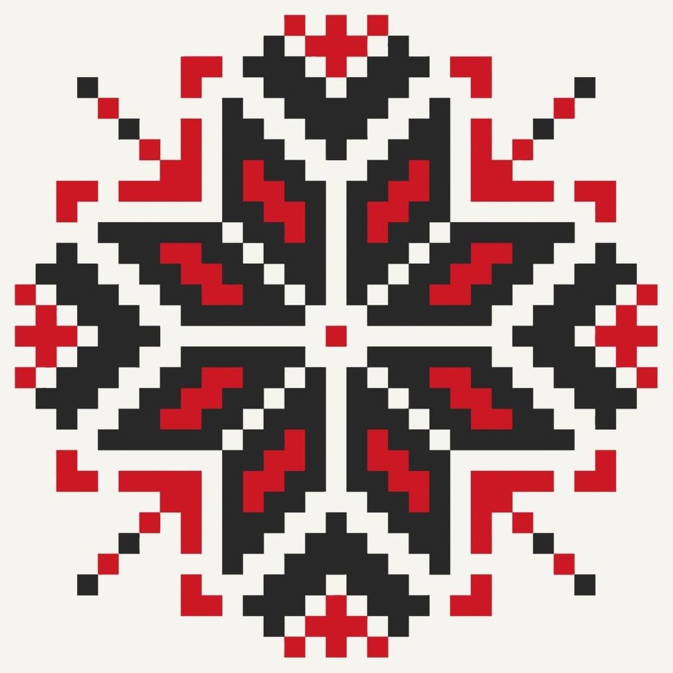 Картина по номерам ART CRAFT Этнический орнамент 30x30 см (13039-AC)