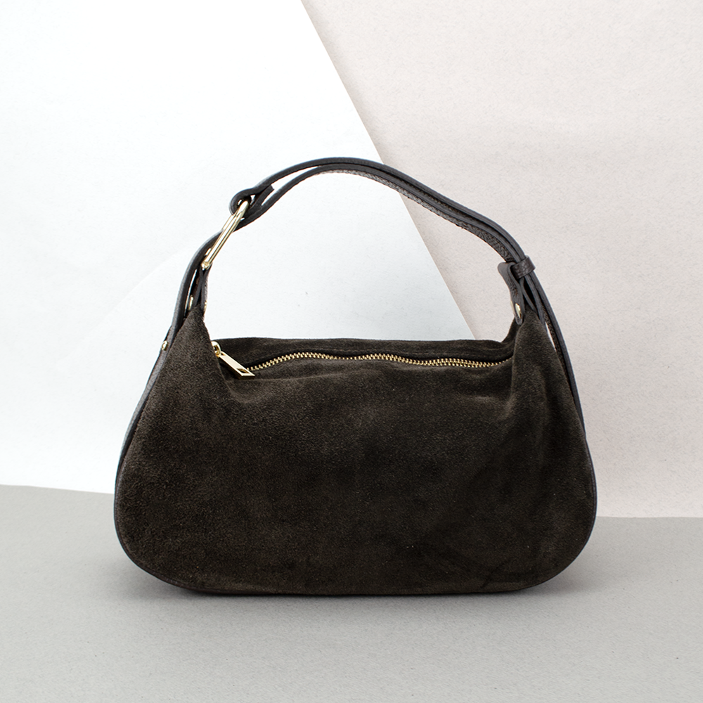 Сумка женская замшевая Virginia Conti 03800 Шоколадный (2423713034) - фото 1 Сумка женская замшевая Virginia Conti 03800 Шоколадный (2423713034) - фото 1