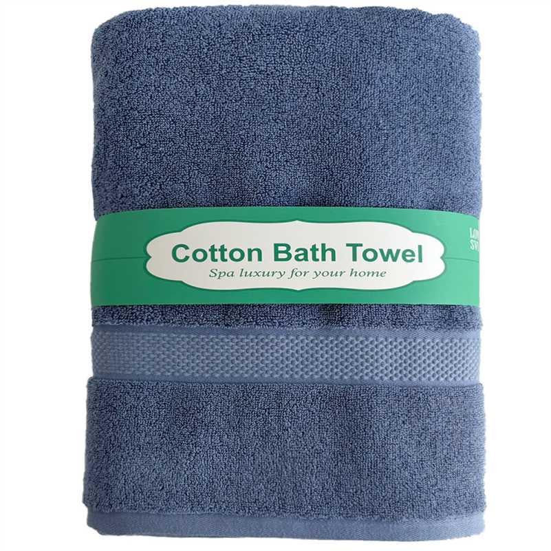 Полотенце 600 GSM махра XL 80х160 см Синий