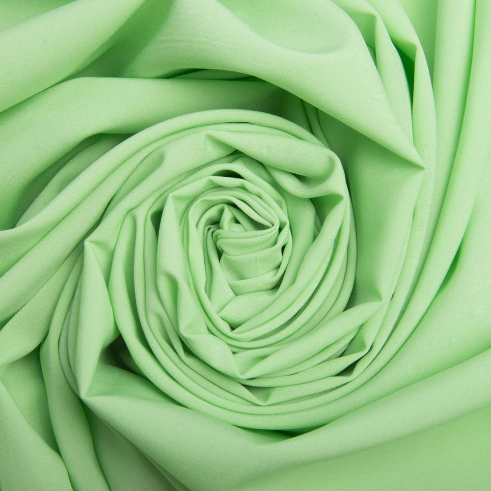 Ткань шифон однотонная Салат (24569)