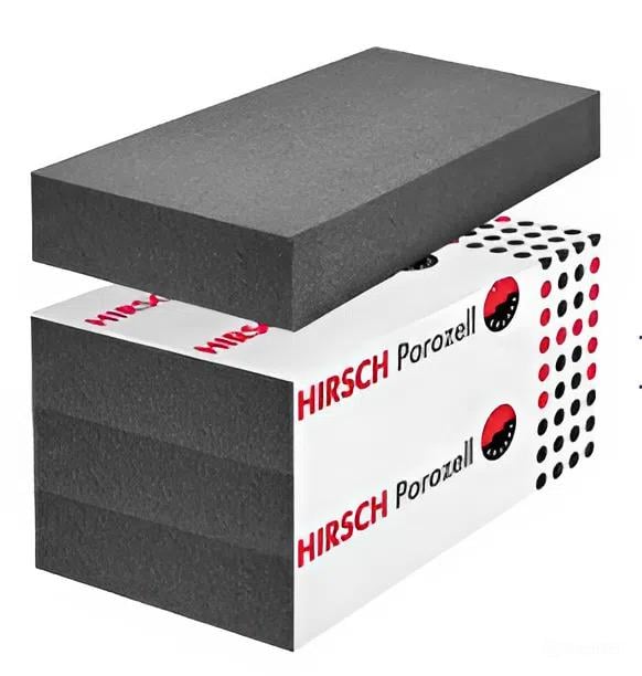 Пінополістирол HIRSCH EPS 90 150х500х1000 мм Графітовий (26044)