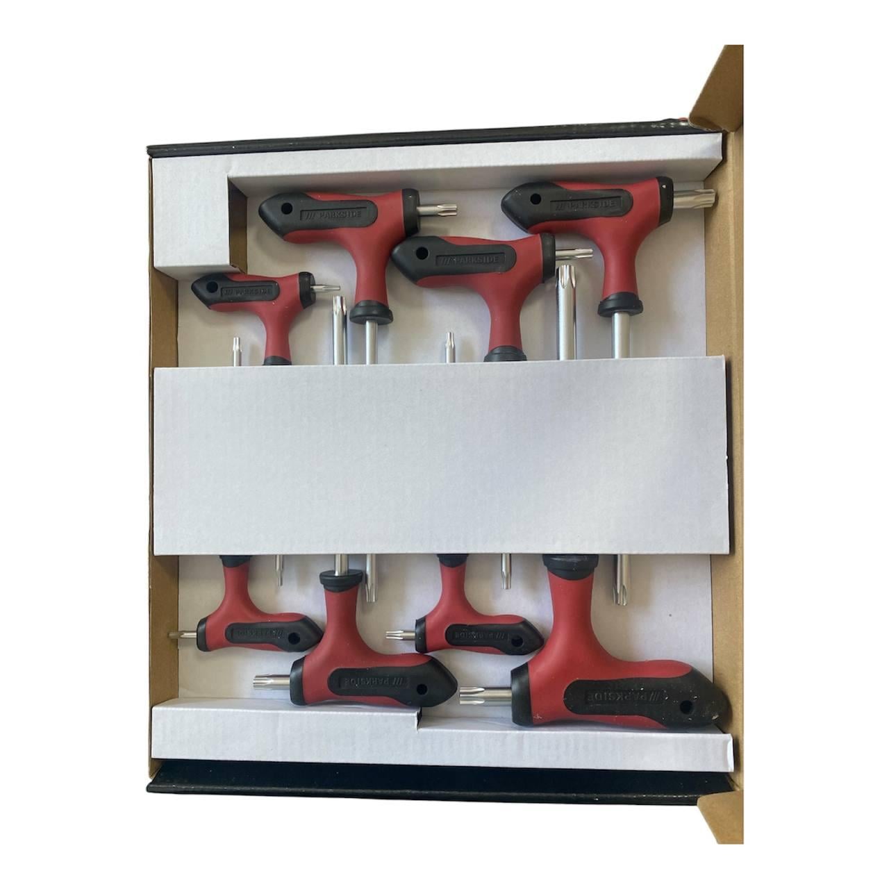 Набір ключів Torx T-подібних Parkside 8 пр. - фото 2 Набір ключів Torx T-подібних Parkside 8 пр. - фото 2
