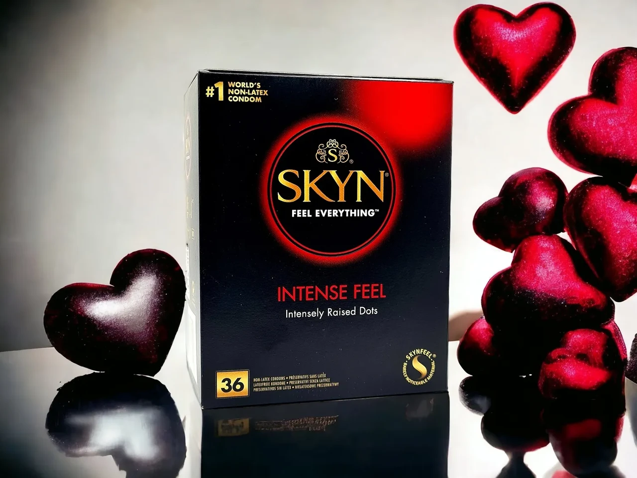 Презервативы SKYN Intense Feel безлатексные 36 шт. - фото 6 Презервативы SKYN Intense Feel безлатексные 36 шт. - фото 6
