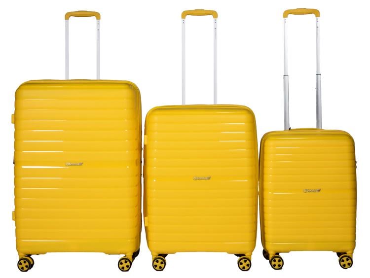 Комплект чемоданов Snowball 49203 Желтый (523cc1ccbf110a0efa132a69dd581412)
