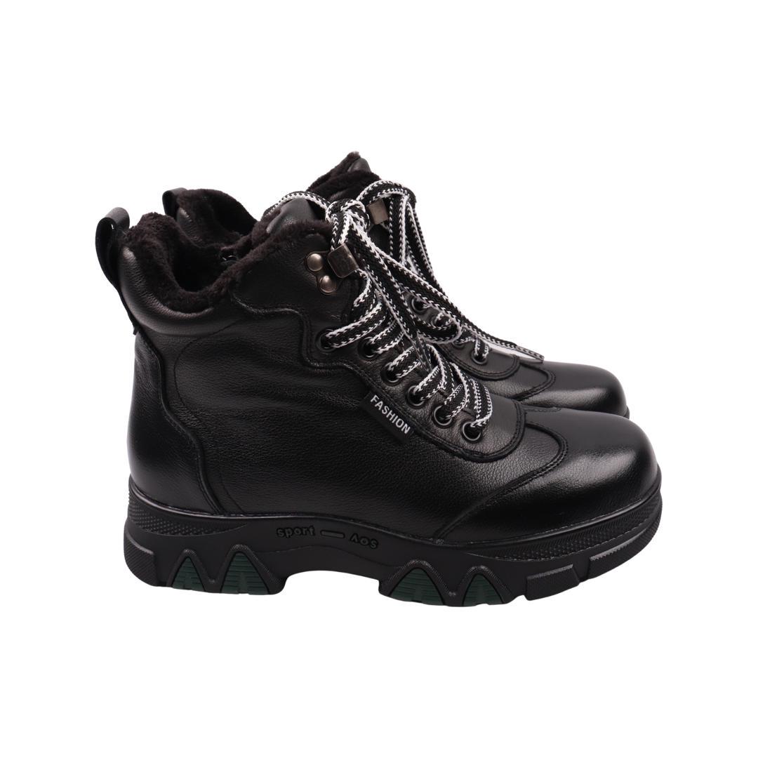 Черевики жіночі Li Fexpert зі шкіри р. 37 Чорний (1083-22DHC)