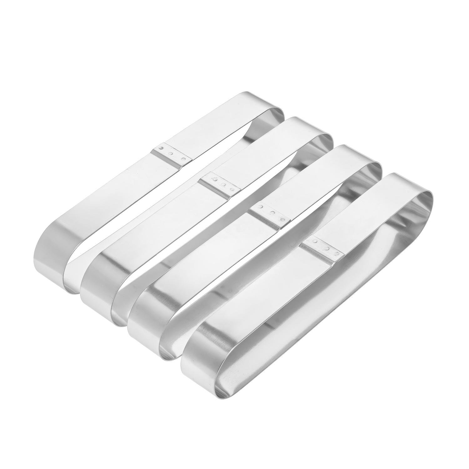 Набір формочок для еклерів/тістечок та тарталеток 4 шт. 20х4х2,5 см - фото 8 Набір формочок для еклерів/тістечок та тарталеток 4 шт. 20х4х2,5 см - фото 8