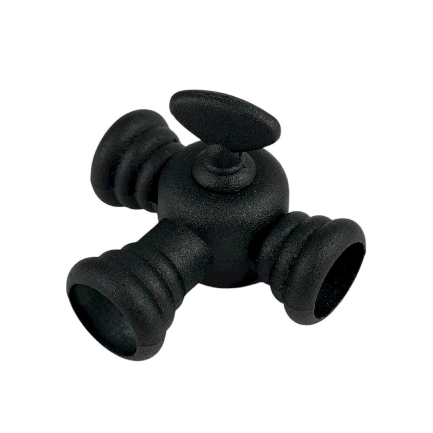 Поворотний шарнір з затискачем MR-009 Чорний