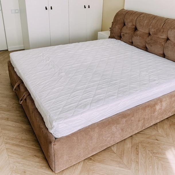 Наматрацник водонепроникний з бортами Lelit мікрофібра 140х200х20 см Білий