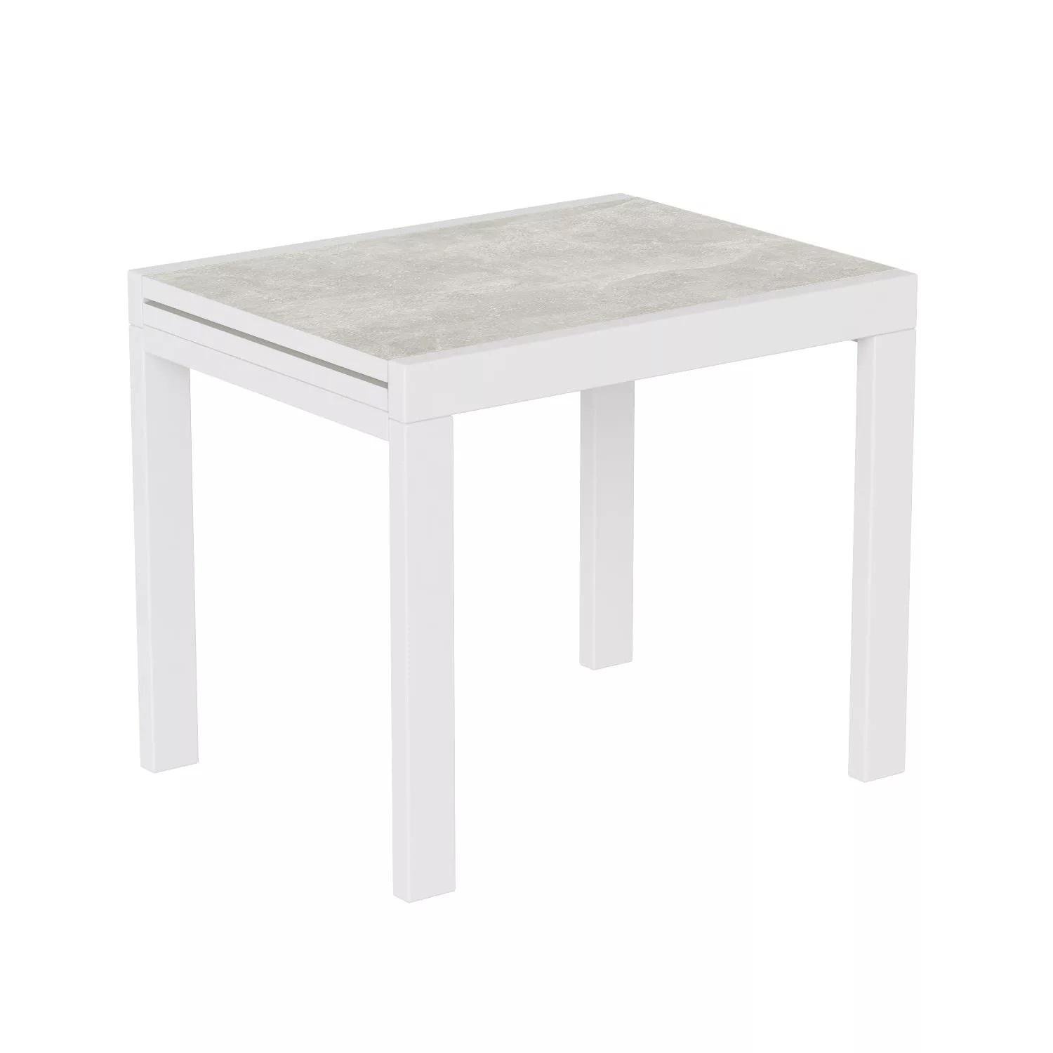 Стіл-трансформер обідній ART IN HEAD Kors ЛДСП розкладний 68х89/89 см Ательє світлий/Білий (TB17040000100)