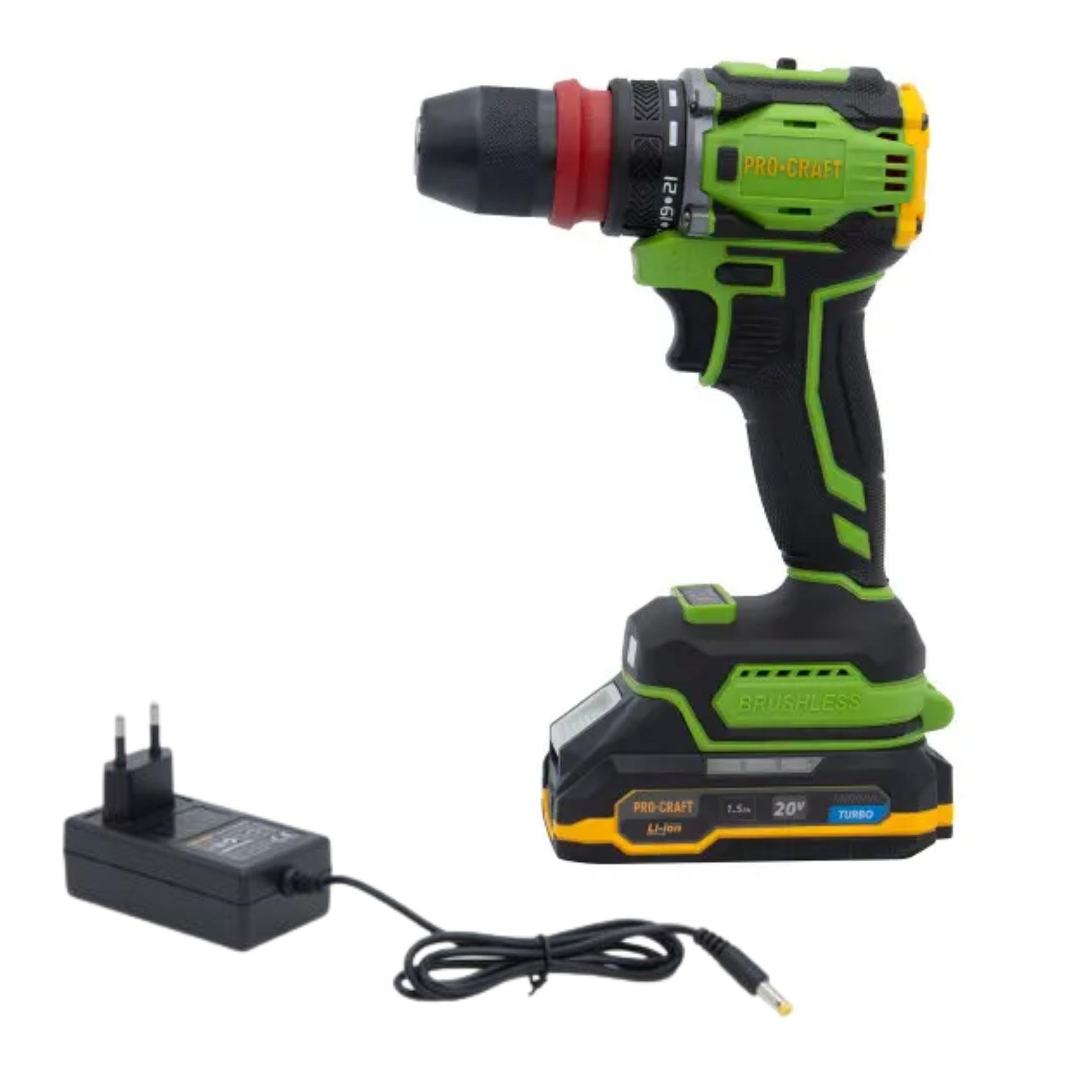 Шуруповерт Procraft PA18Pro DFR 1хАКБ (26768349)