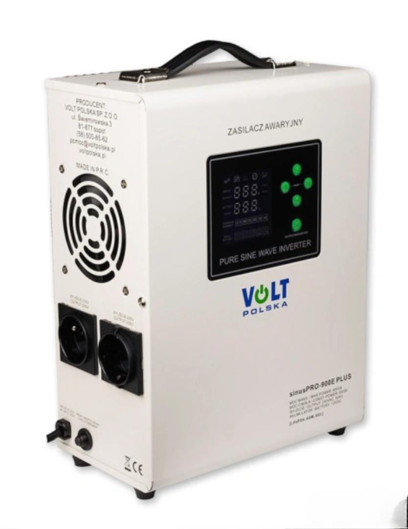 Інвертор Volt Polska SINUS PRO 900 E PLUS 12/230 V 600/900 W - фото 2