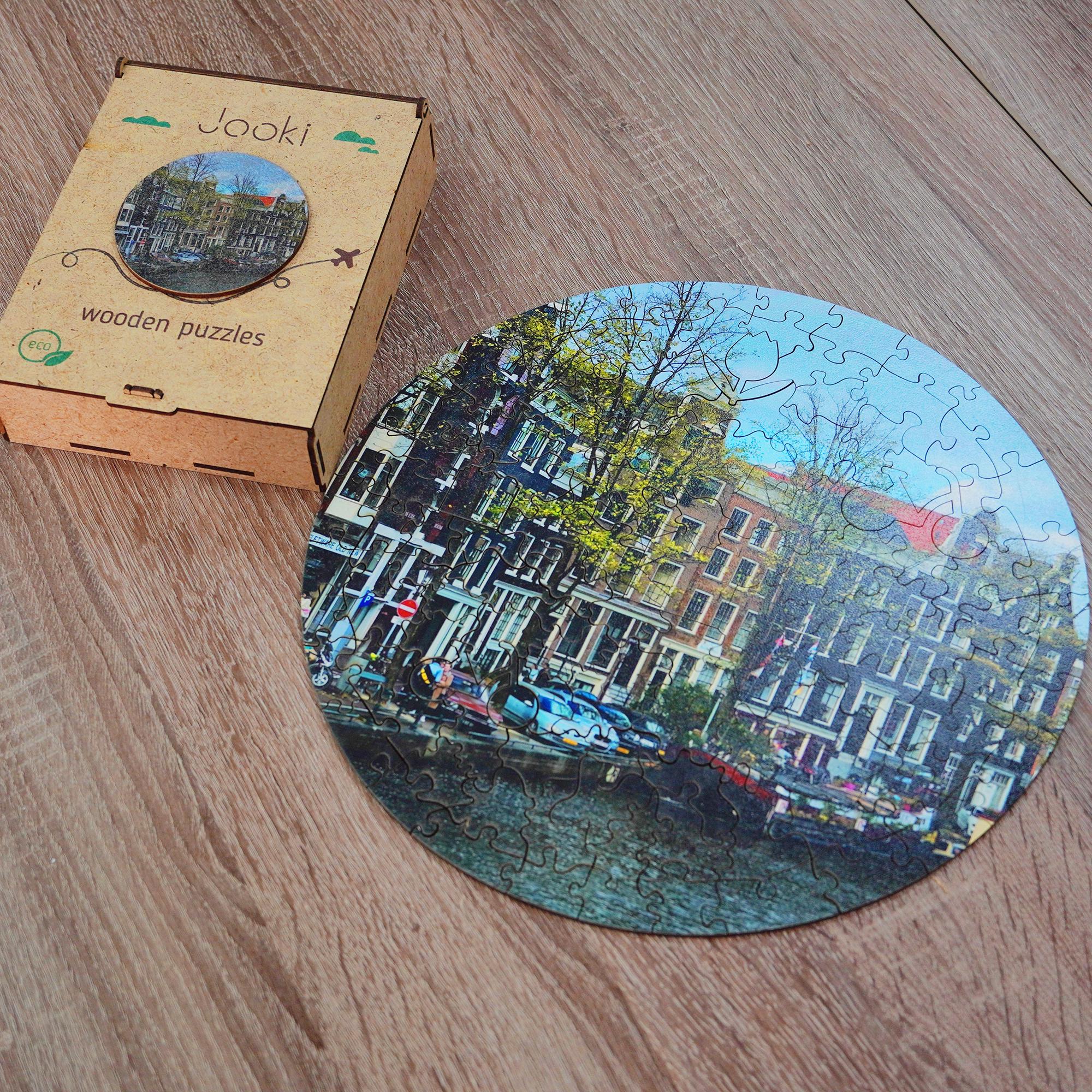 Пазлы Jooki Amsterdam эко деревянные (1139) - фото 5 Пазлы Jooki Amsterdam эко деревянные (1139) - фото 5