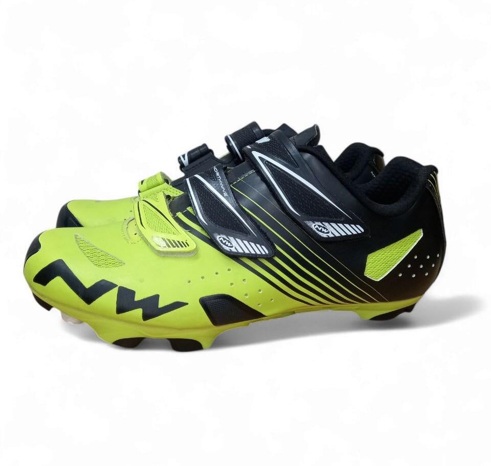 Велотуфли NORTHWAVE Hammer 3S 41/25.5см Черный/салатовый (50000187)