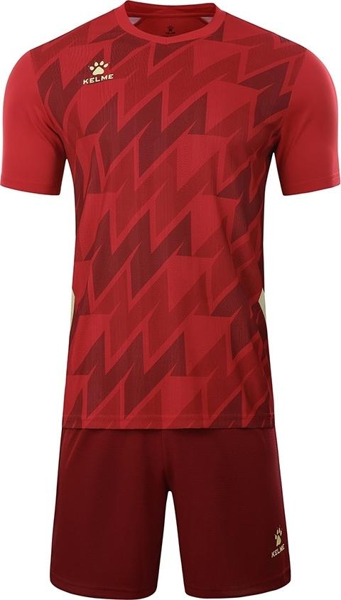 Комплект футбольной формы Kelme OVIEDO L Красно-бордовый (8351ZB1084.9600)