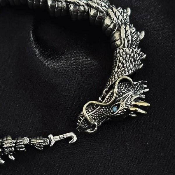 Браслет M00288-2 Дракон из меди L 22 см - фото 3 Браслет M00288-2 Дракон из меди L 22 см - фото 3