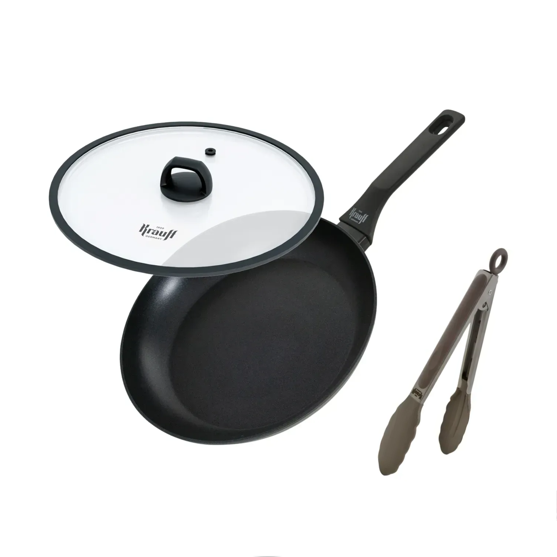 Сковорода з кришкою Krauff München 24 см з кухонним приладдям (55-333-453) Сковорода з кришкою Krauff München 24 см з кухонним приладдям (55-333-453)