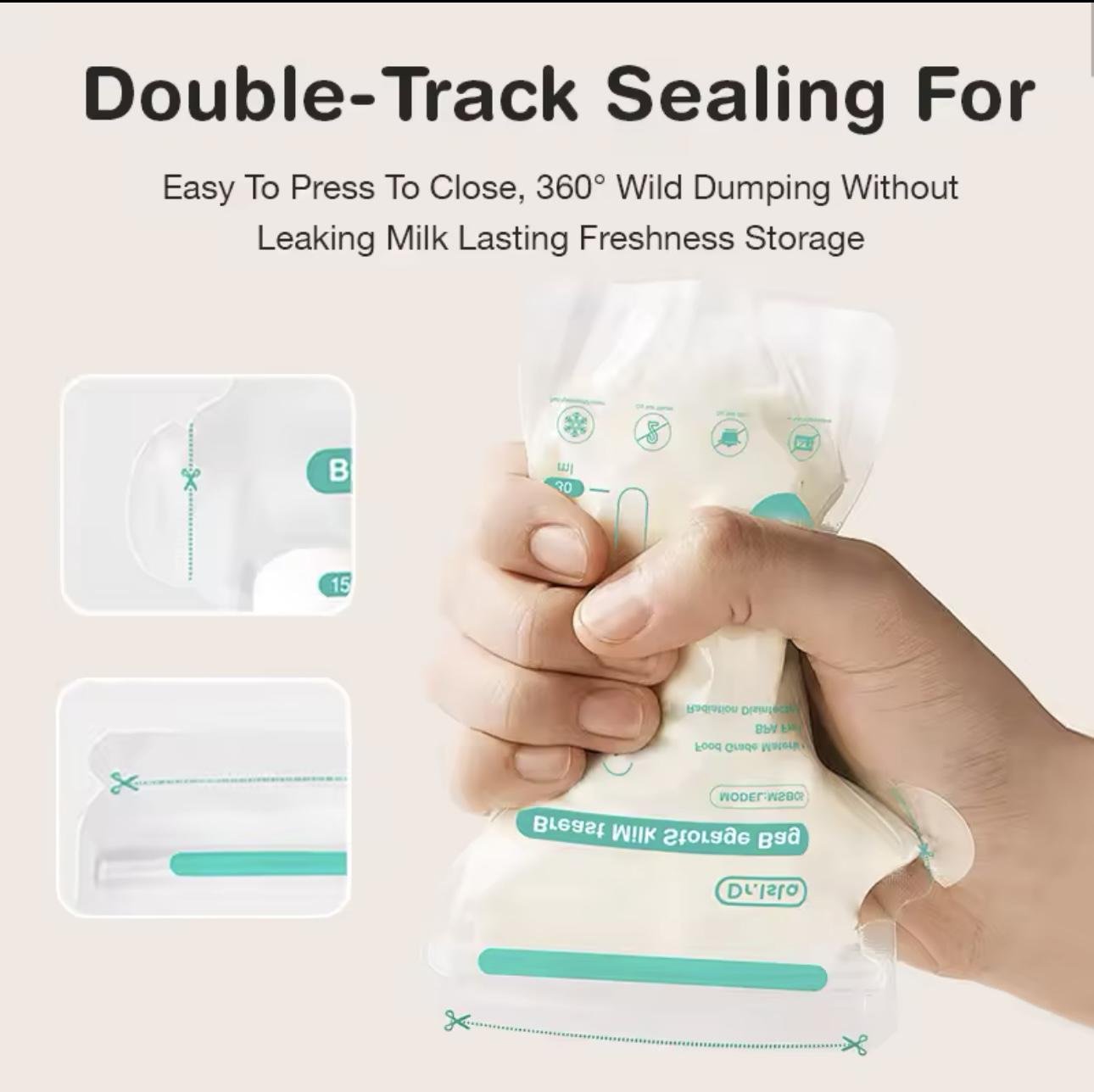 Пакеты для хранения грудного молока Dr. Isla 150 мл 30 шт. (25910316) - фото 6