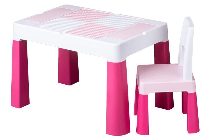 Комплект детский стол и стул Tega Baby MF-001-123 Multifun Розовый (2617962474)