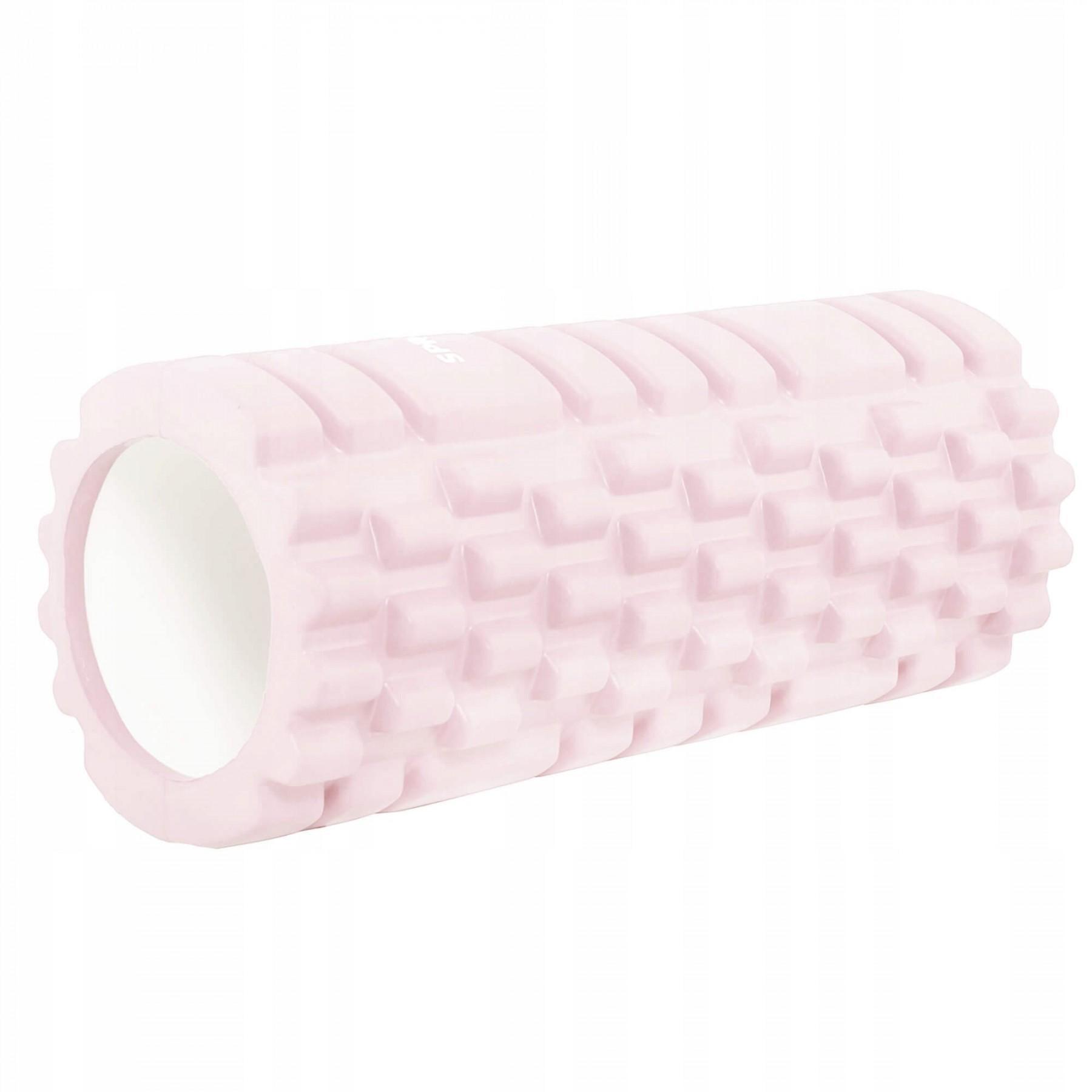 Масажний ролик Springos 33x14 см Light Pink (23132)