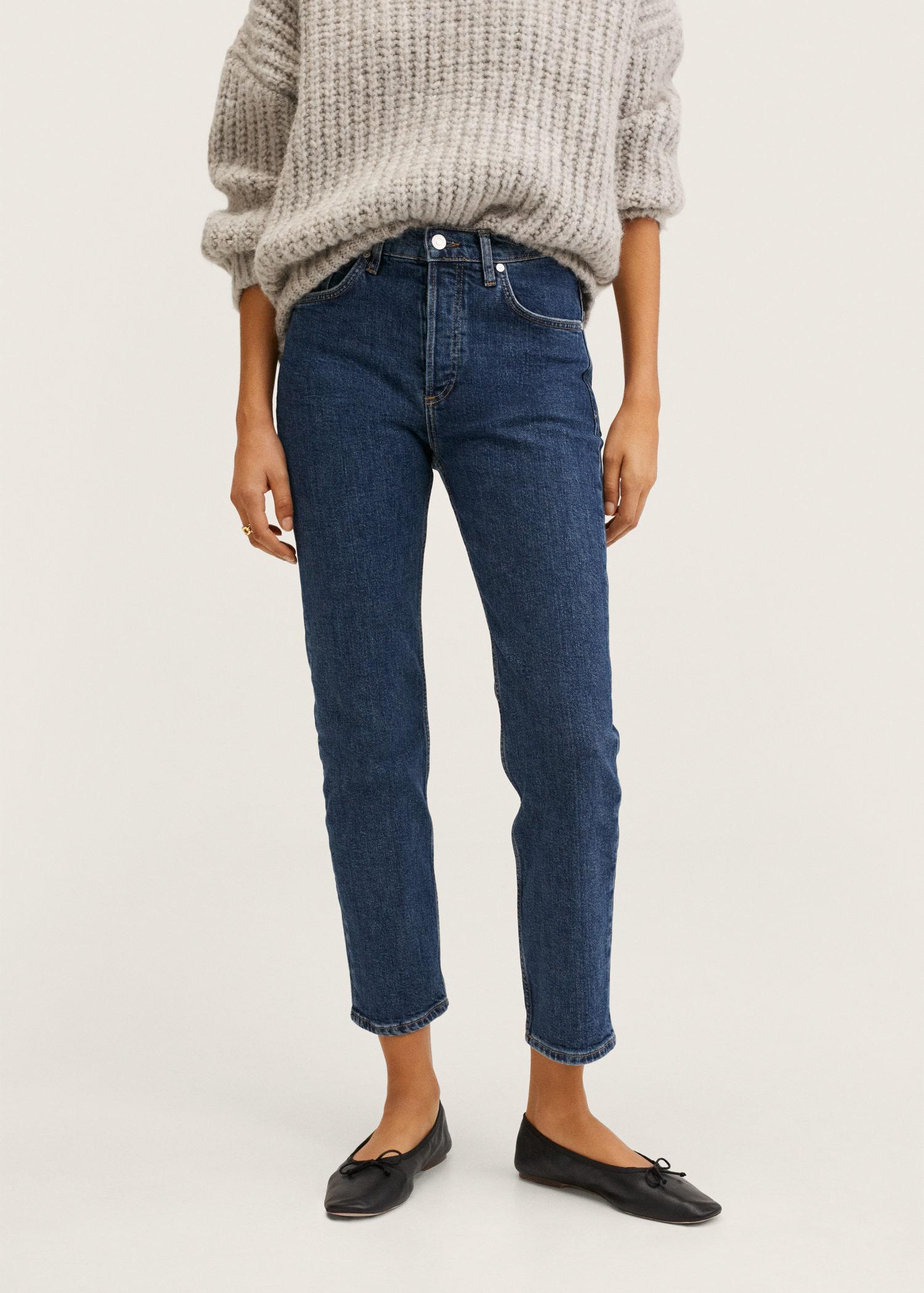 Джинсы женские Mango 27011120 р. 42 Синий