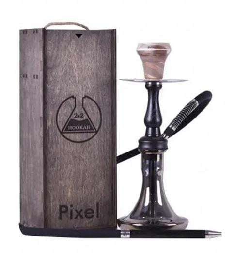 Кальян 2x2 Hookah Pixel Black (11410027)