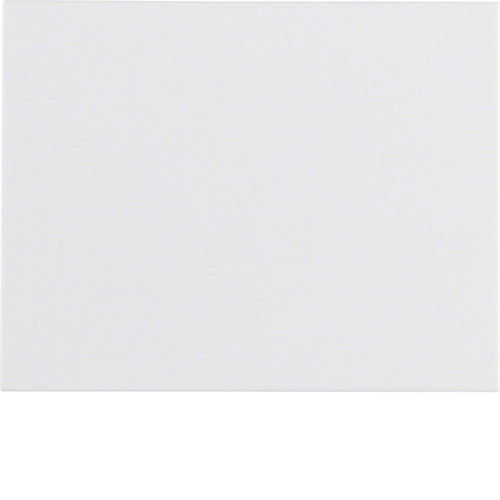 Панель лицевая Berker K.1 для клавишного выключателя Полярная белизна (14057009)