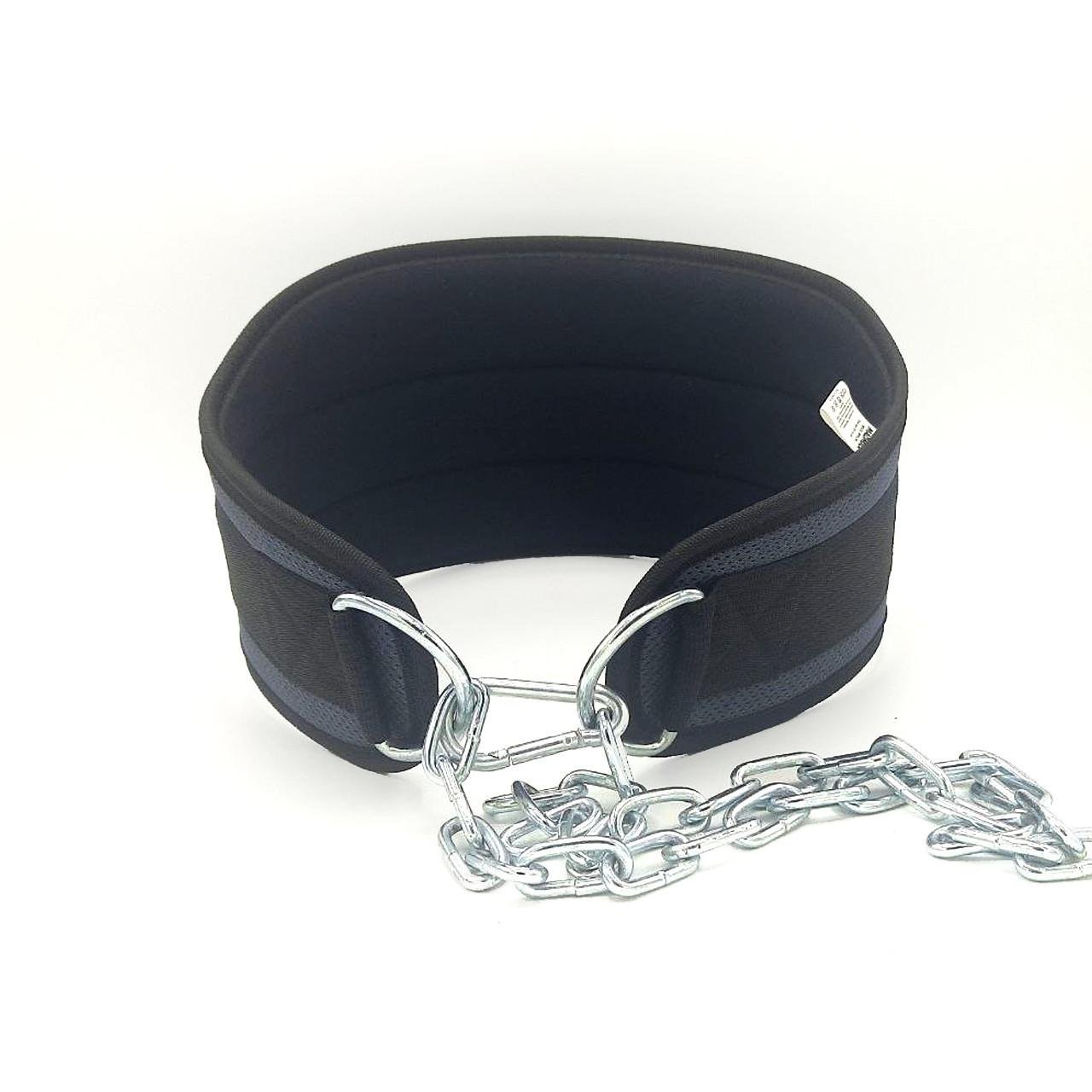 Пояс для обременений с цепью MadMaxMFA-290 неопреновый Dark grey/Orange (A-012690) - фото 3 Пояс для обременений с цепью MadMaxMFA-290 неопреновый Dark grey/Orange (A-012690) - фото 3