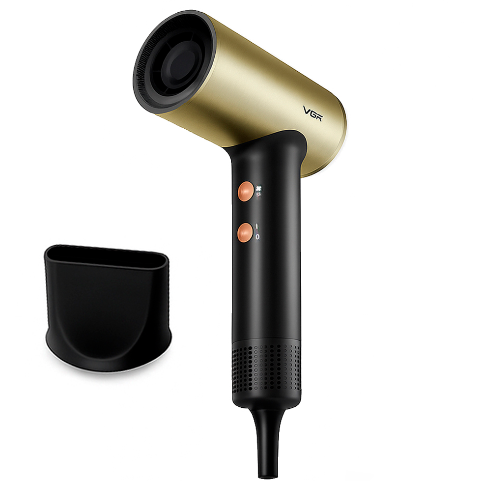 Фен профессиональный VGR V-441 с насадкой-концентратором 1400 Вт (2685671622)
