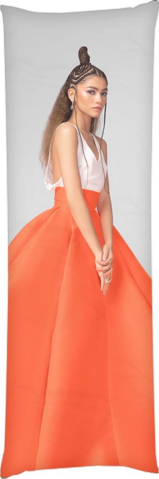 Подушка дакимакура Zendaya 60х180 см (14097807)