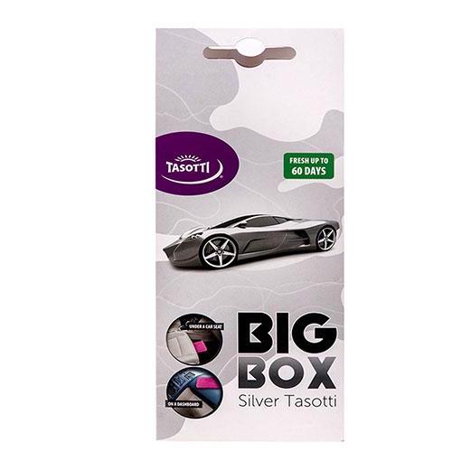 Ароматизатор под сиденье Tasotti Big box Silver tasotti 50 г (115805)