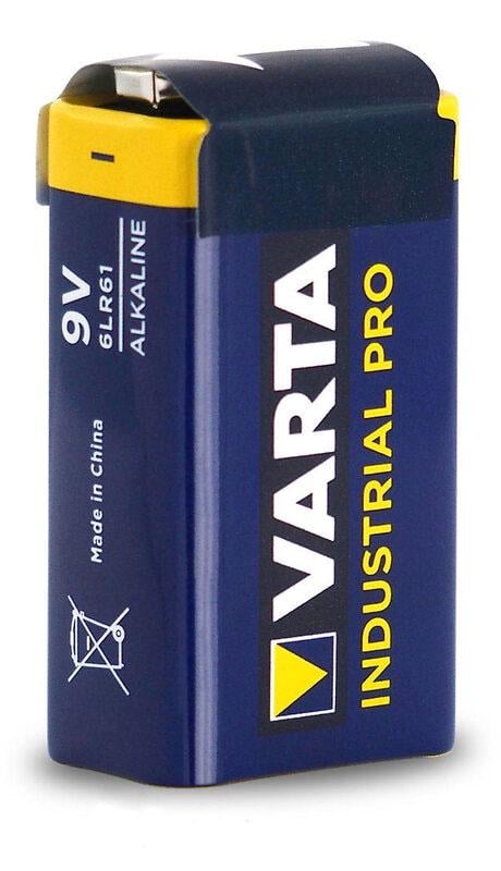 Батарейка щелочная Varta Industrial Pro 4022 6LR61 Крона 9V (25993883)