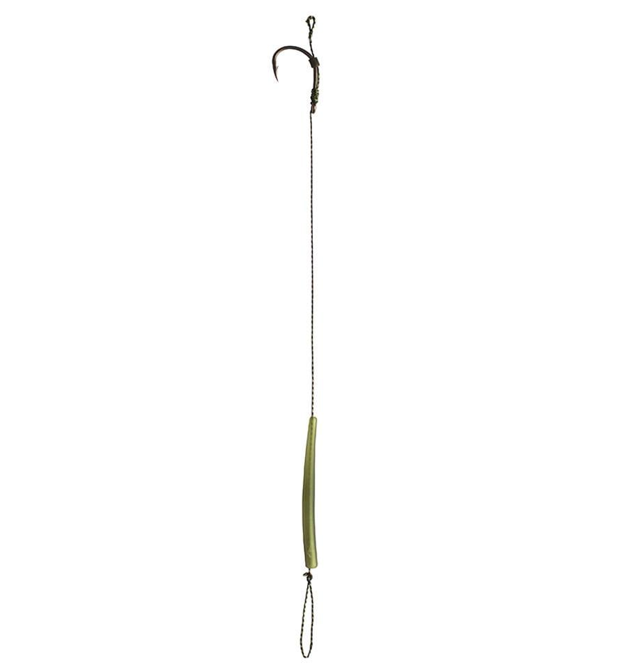 Поводок W4C с волосом Pop up Hair Rig крючок Wide gape №6
