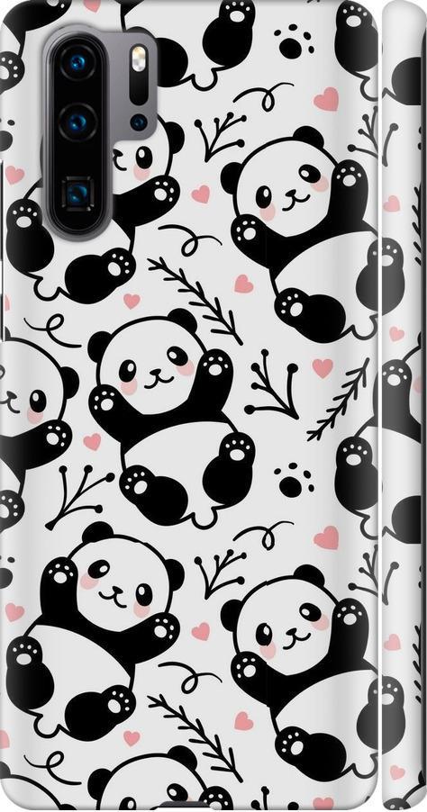 Чехол на Huawei P30 Pro Панды (4318m-1621-42517)