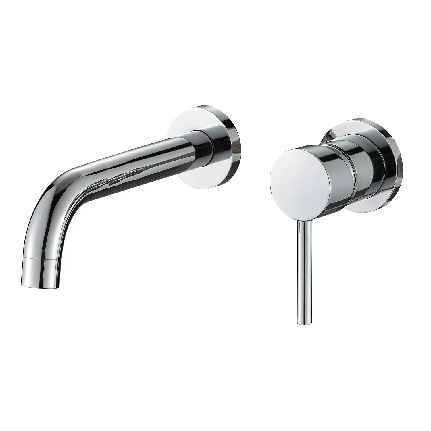 Смеситель для раковины VBI Milano Long скрытого монтажа Хром (VBI-050103CH)