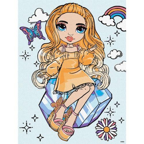 Картина за номерами Rainbow High Poppy Rowan 30х40 см (2987484983)