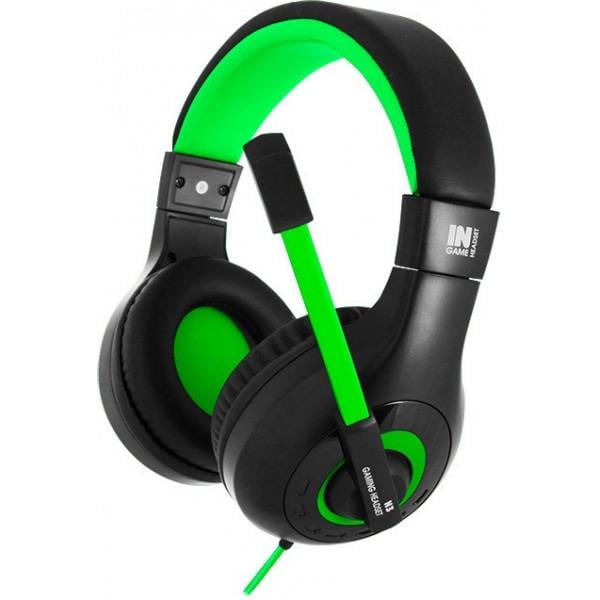 Наушники Gemix N3 Black/Green