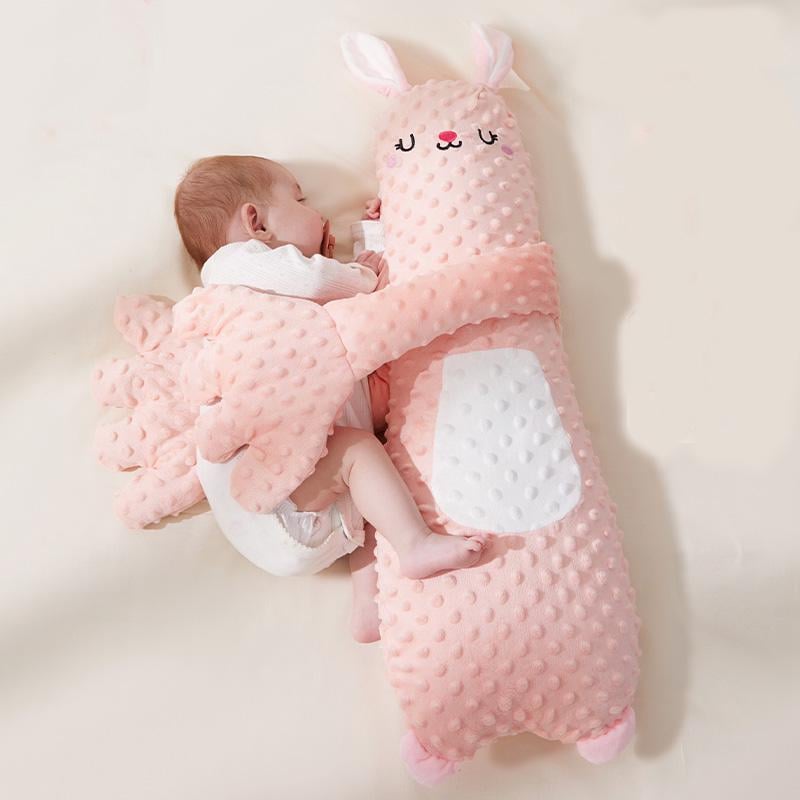 Подушка-грелка детская Зайка-обнимашка 0+ с легкими похлопываниями для успокаивающего сна малыша (28492172) - фото 5