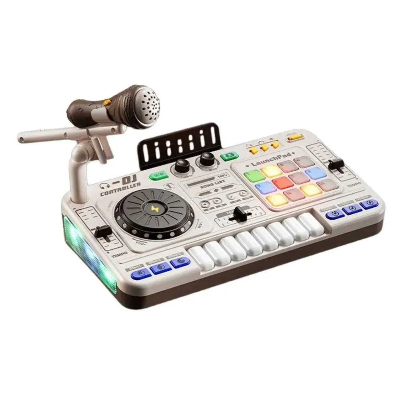 Музична установка TK Union Group 8 D 8 B з Bluetooth дитячий DJ мікшер вбудований акумулятор 3,7 V USB кабель (2921846548) Музична установка TK Union Group 8 D 8 B з Bluetooth дитячий DJ мікшер вбудований акумулятор 3,7 V USB кабель (2921846548)