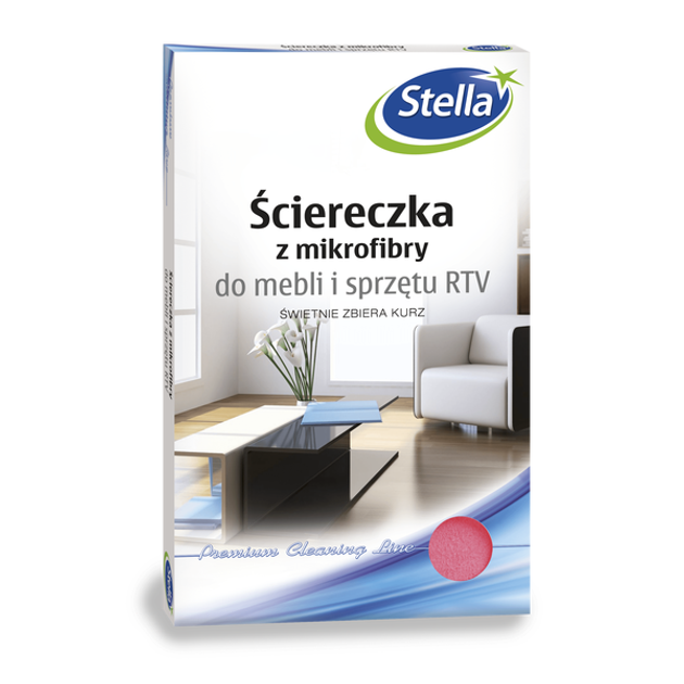 Салфетка Stella из микрофибры для мебели и TV 1 шт. (1876697068) - фото 1 Салфетка Stella из микрофибры для мебели и TV 1 шт. (1876697068) - фото 1