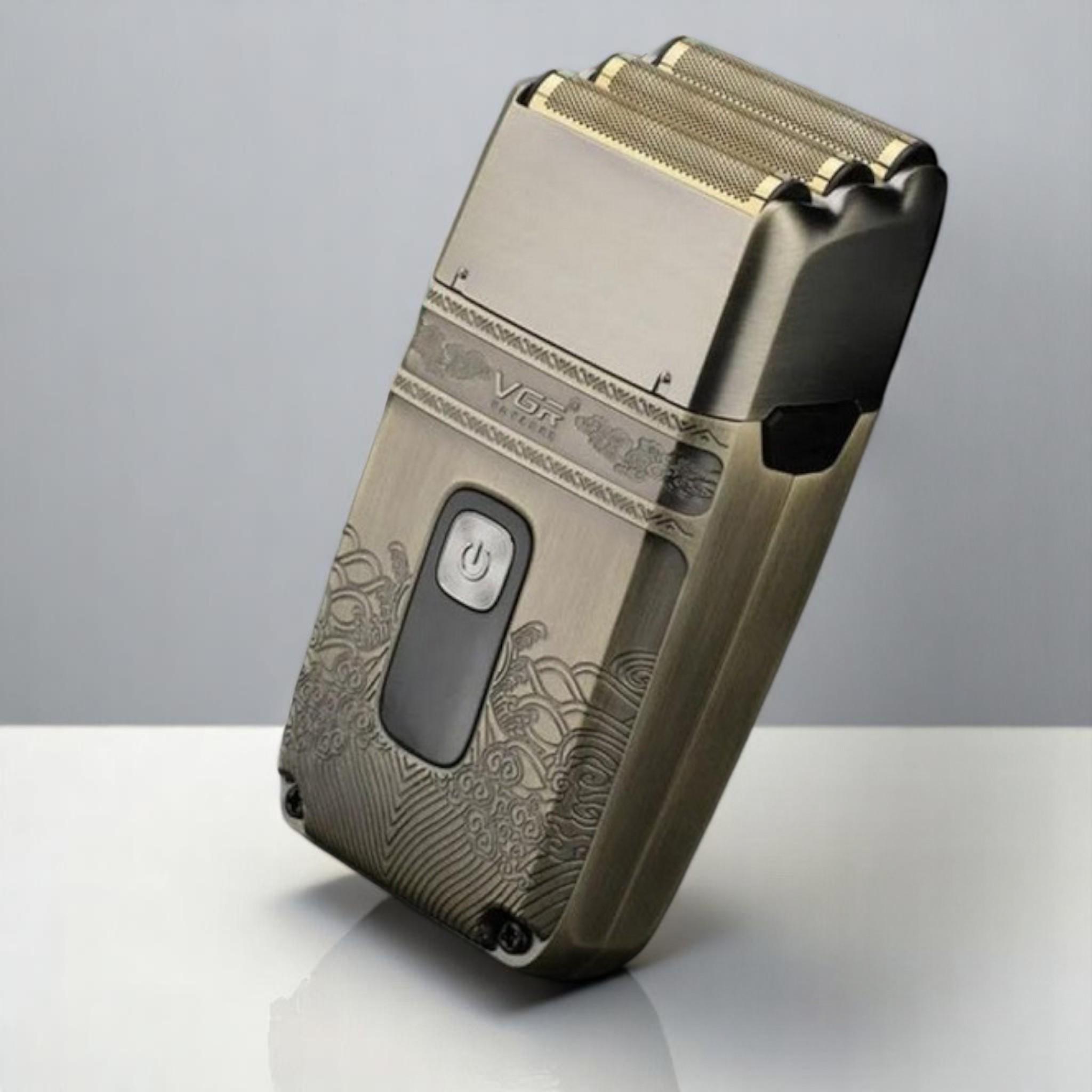 Электробритва VGR V-335 водонепроницаемость IPX6 LED-дисплей Gold (E_V-335Gold) - фото 9