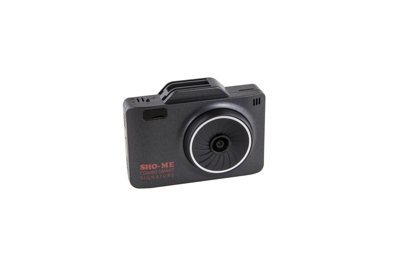 Видеорегистратор мобильный Sho-Me Combo Smart Signature с GPS/WiFi/с ночной съемкой - фото 4 Видеорегистратор мобильный Sho-Me Combo Smart Signature с GPS/WiFi/с ночной съемкой - фото 4