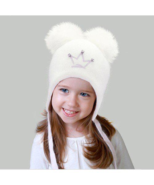 Шапка дитяча Elf Джой р. 46 Молочний (OK001348)