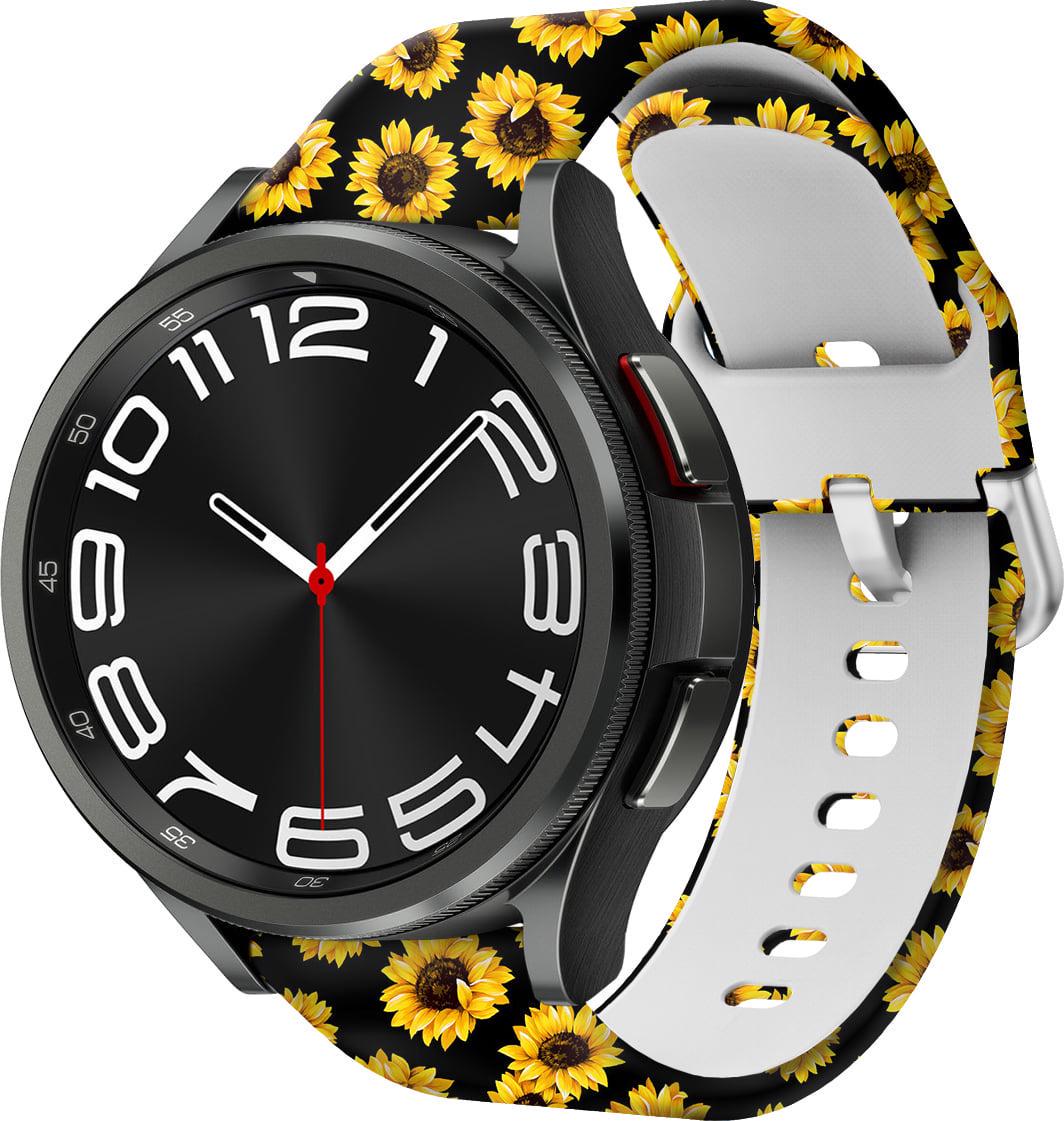Ремешок Colorful для Galaxy Watch 6 Classic 47 мм Sunflowers (39238)