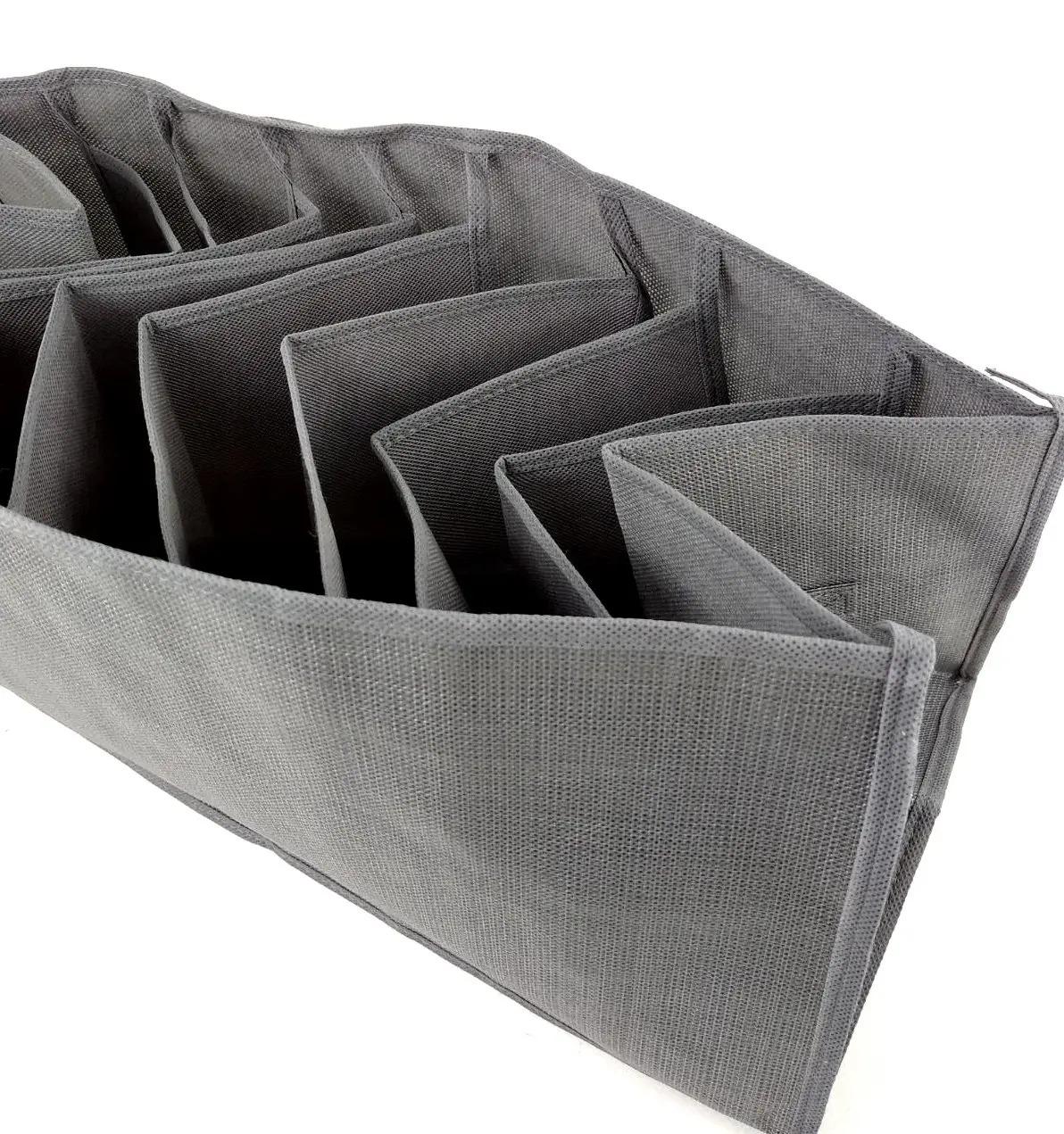 Органайзер для белья в шкаф 7 ячеек 35х17х12 см (ОДШ-430-11) - фото 4 Органайзер для белья в шкаф 7 ячеек 35х17х12 см (ОДШ-430-11) - фото 4