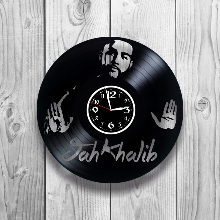 Часы настенные Jah Khalib 0313 из виниловой пластинки