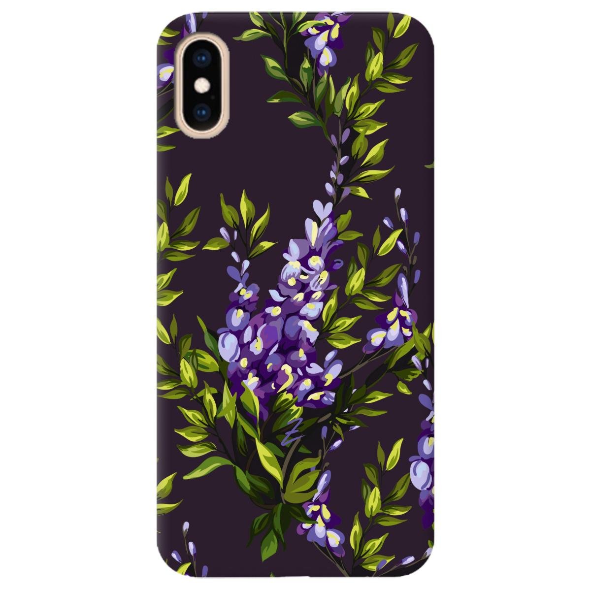 Силіконовий чохол Zorrov для Apple iPhone XS - Violet (11210040206052120)