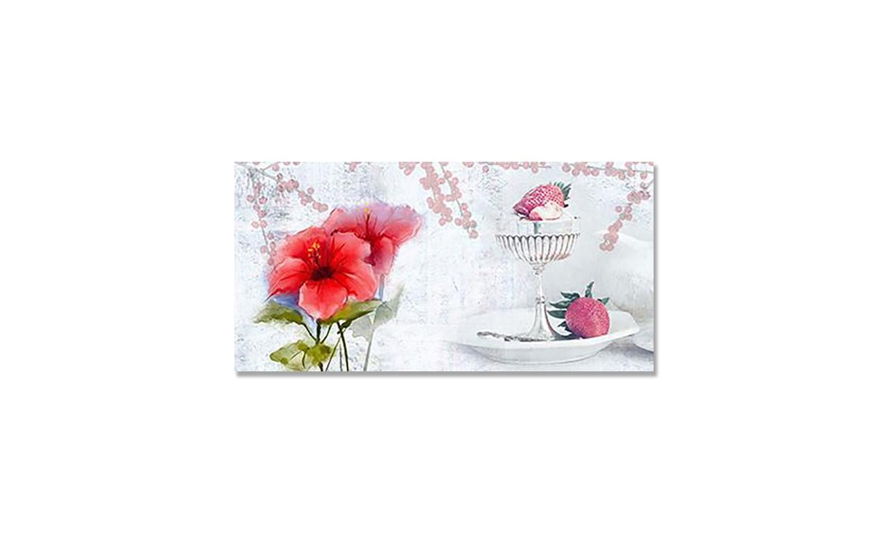 Наклейка виниловая на стол Zatarga Гибискус и Фарфор 600х1200 мм (1283915476) Наклейка виниловая на стол Zatarga Гибискус и Фарфор 600х1200 мм (1283915476)