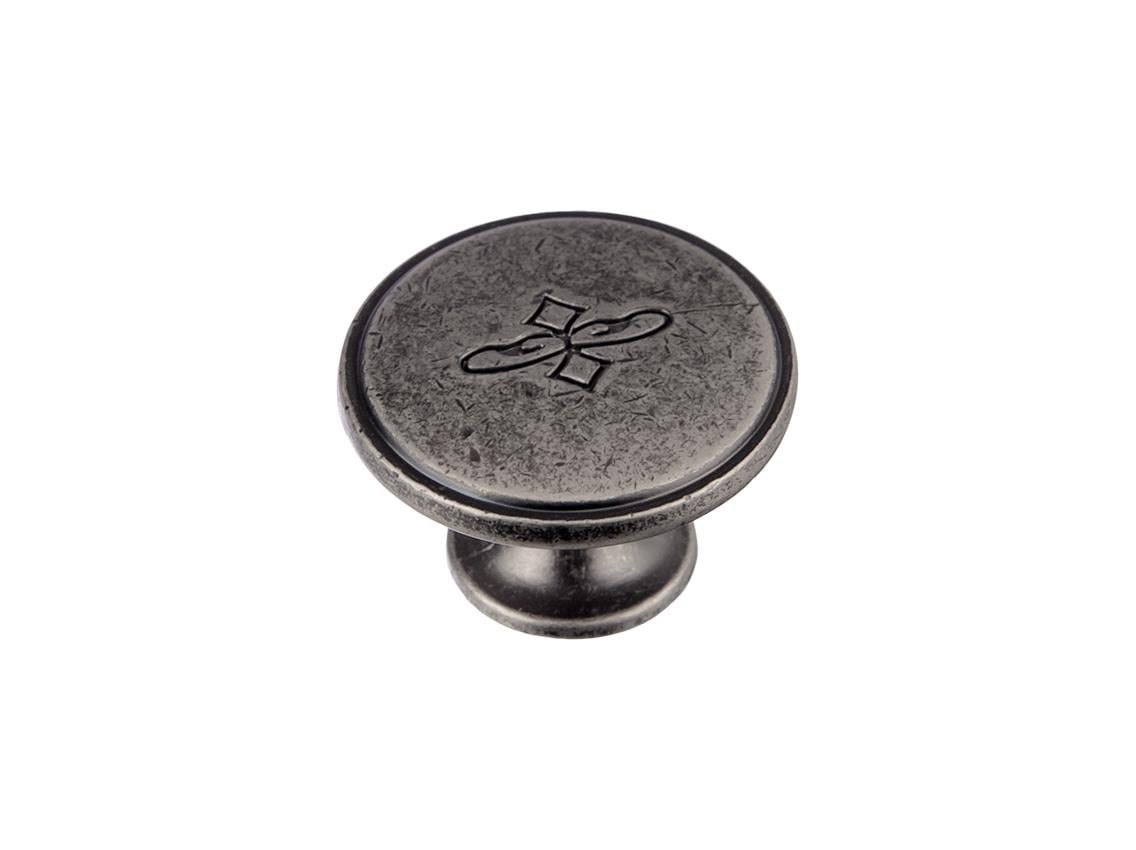 Ручка кнопка Giff 8/167 Античный железный (113171)