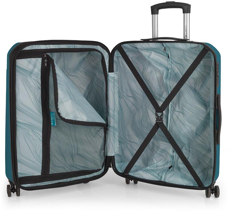 Чемодан Gabol Mercury M Turquoise (122946-018) - фото 4